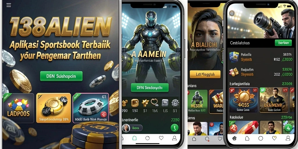 Tampilan gameplay aplikasi Sportsbook 138ALIEN yang menarik dan interaktif.