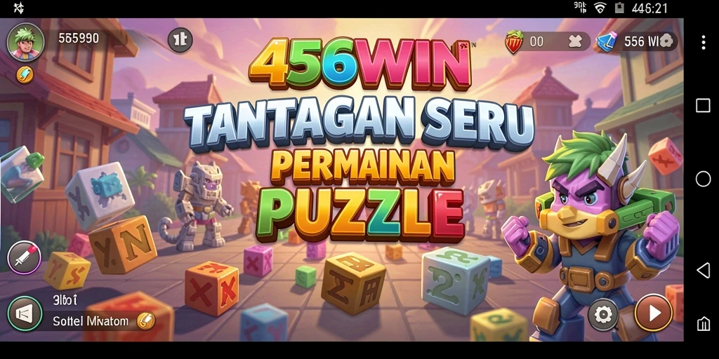 Screenshot gameplay 456WIN menampilkan tantangan puzzle yang menarik.