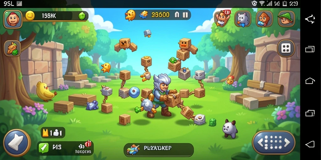 Tampilan gameplay seru dan menantang dari 9SL.