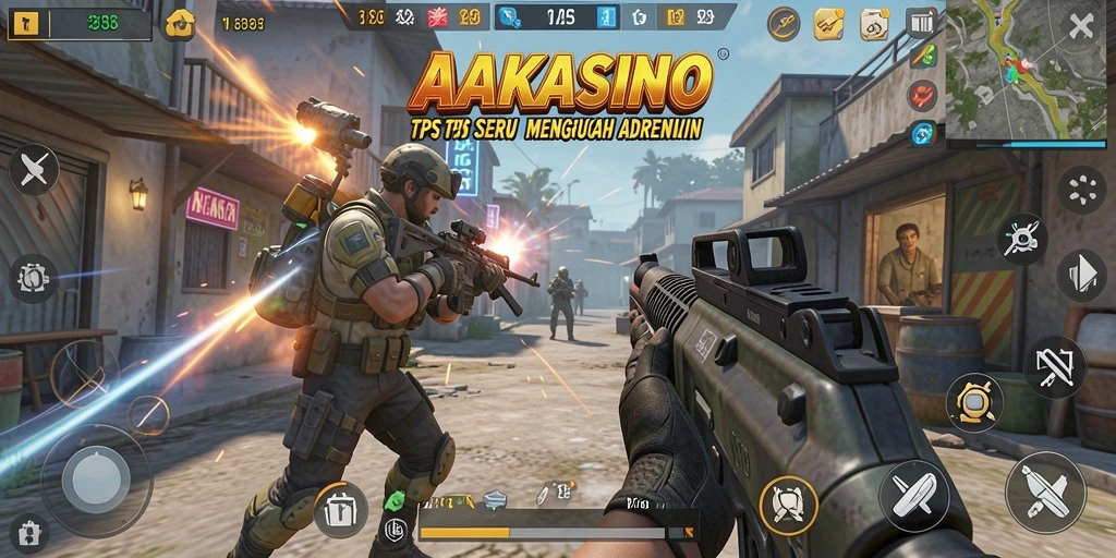 Tampilan gameplay AAKASINO yang seru dan mendebarkan.