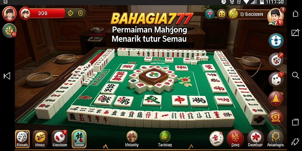 Tampilan gameplay <strong>BAHAGIA777</strong> yang menarik dan menantang.