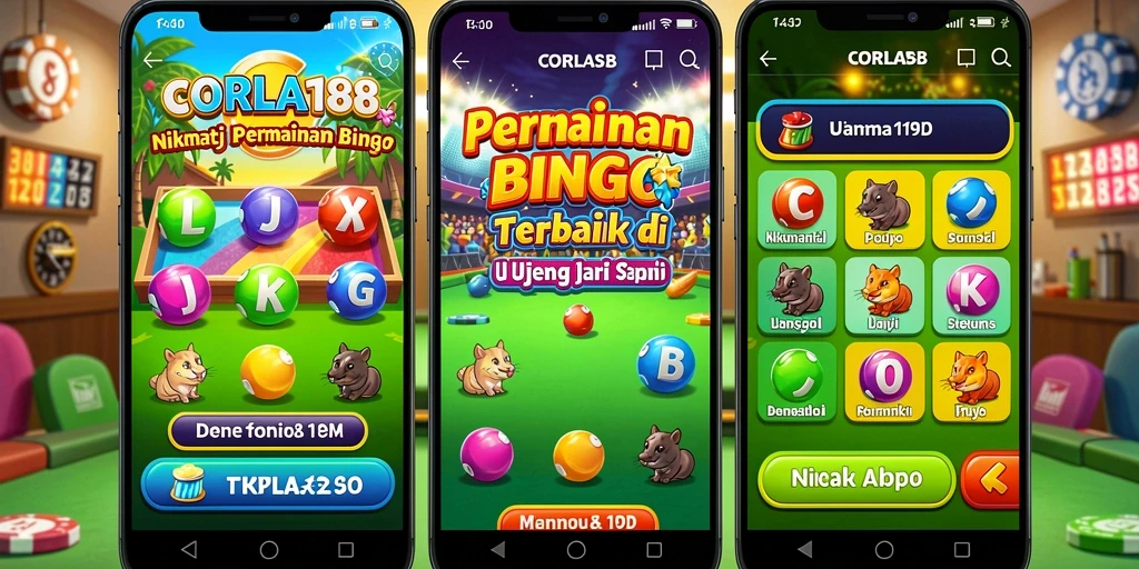 Tampilan gameplay seru dalam permainan Bingo di CORLA188.