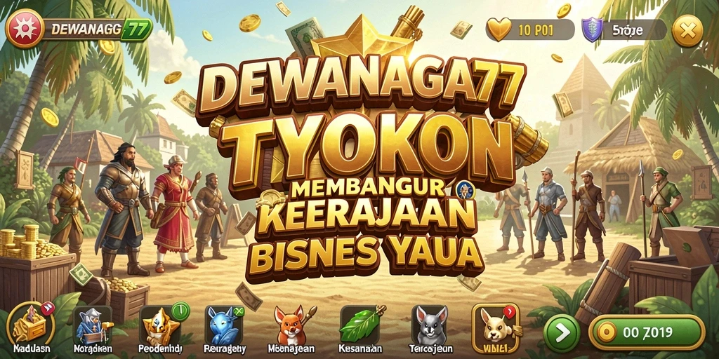 Tampilan menarik dari gameplay DEWANAGA77 yang seru.