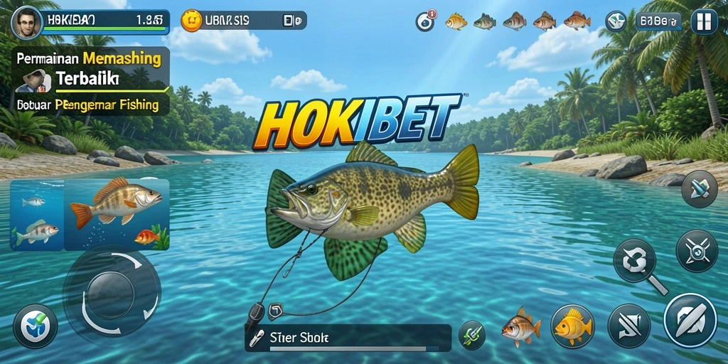 Tangkapan ikan yang menakjubkan saat bermain HOKIBET.