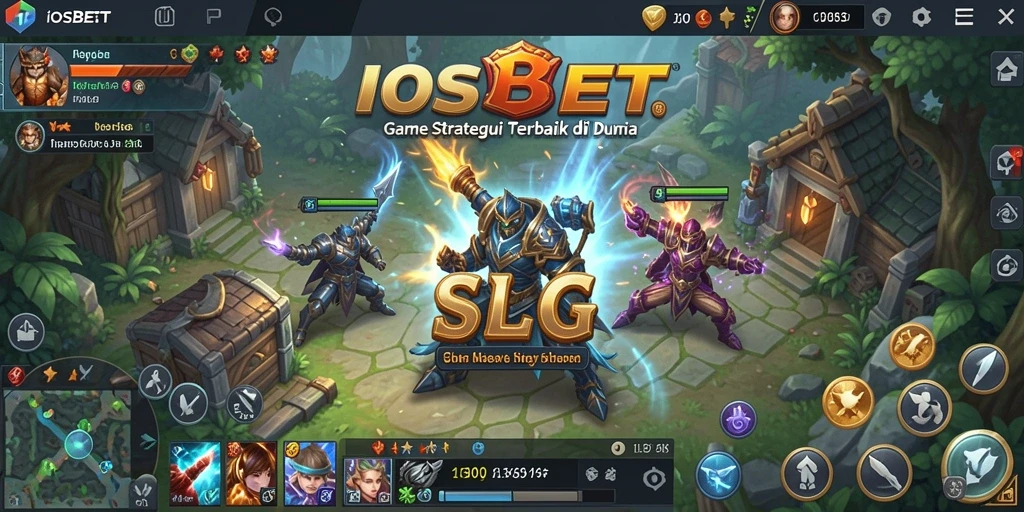 Tampilan gameplay mendebarkan dalam IOSBET yang menampilkan strategi SLG.