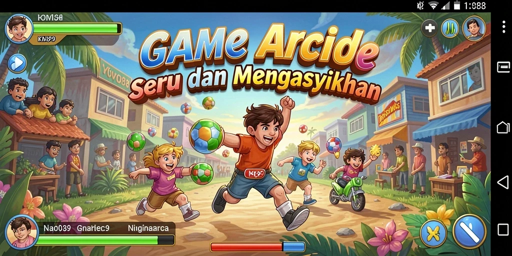 Tampilan gameplay KNO89 yang menegangkan dan penuh aksi.