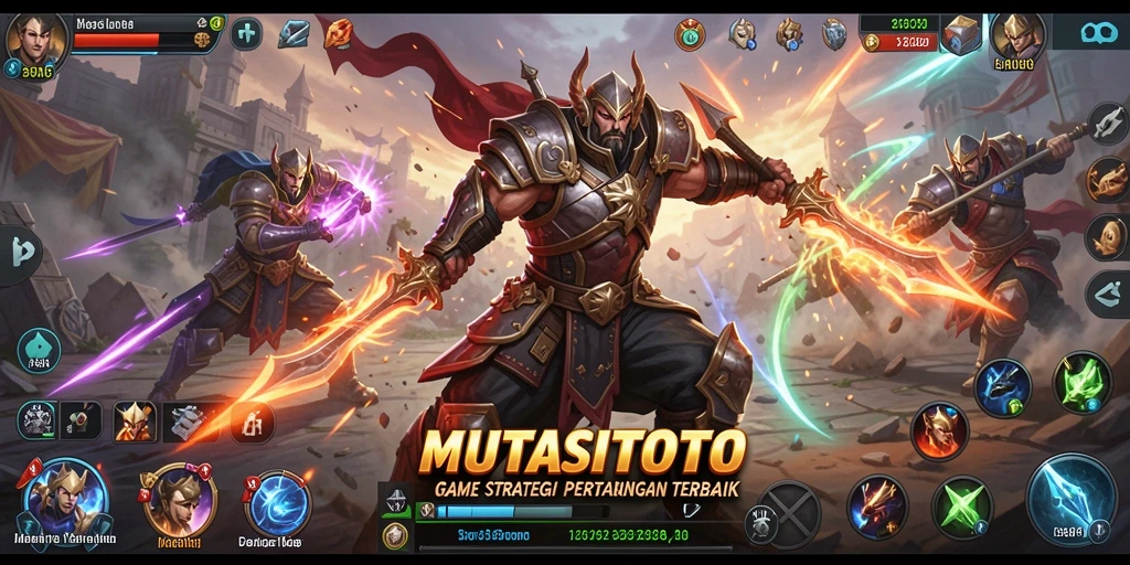 Gameplay intens dan strategis di MUTASITOTO yang memukau.