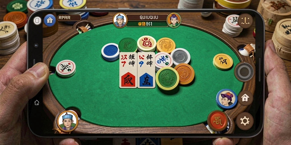 Tampilan screenshot RPRR memperlihatkan gameplay QiuQiu yang seru dan interaktif.