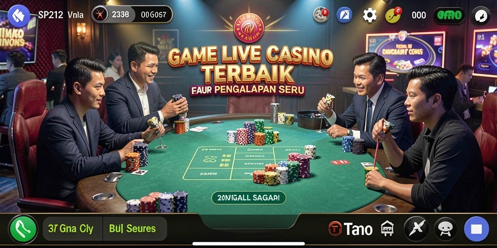Tampilan utama gameplay SP212 yang seru dan menarik.