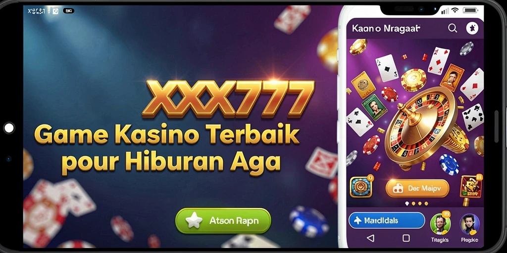 Screenshot gameplay XXX777 yang menampilkan keseruan permainan Kasino.
